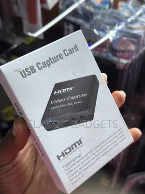 Photo - Usb to Hdmi Capture Card With Mic