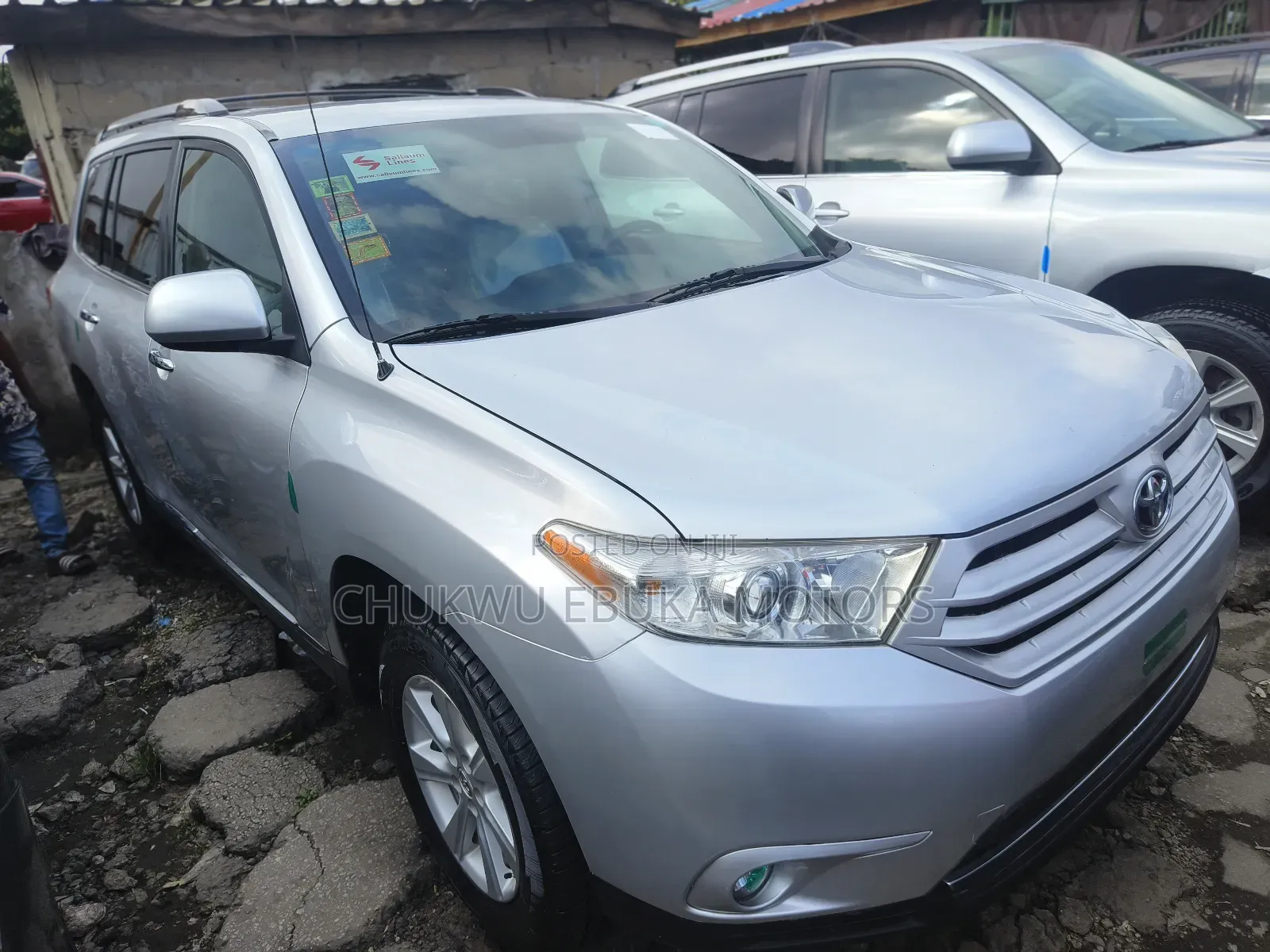 Toyota Highlander Limited 2012 Silver