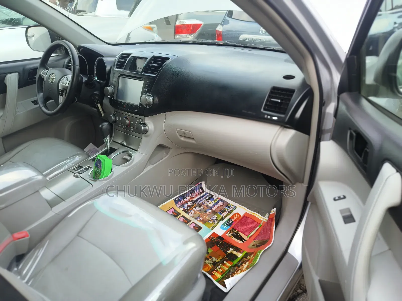 Toyota Highlander Limited 2012 Silver