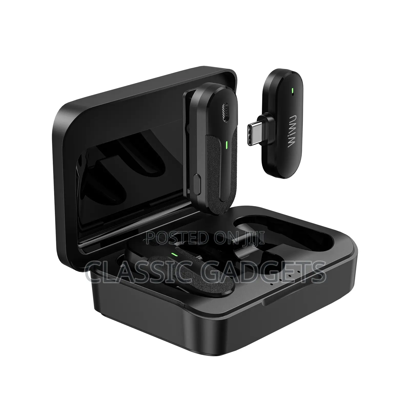 Wiwu Duo Wireless Mini Microphone (Type-C / Lightening)