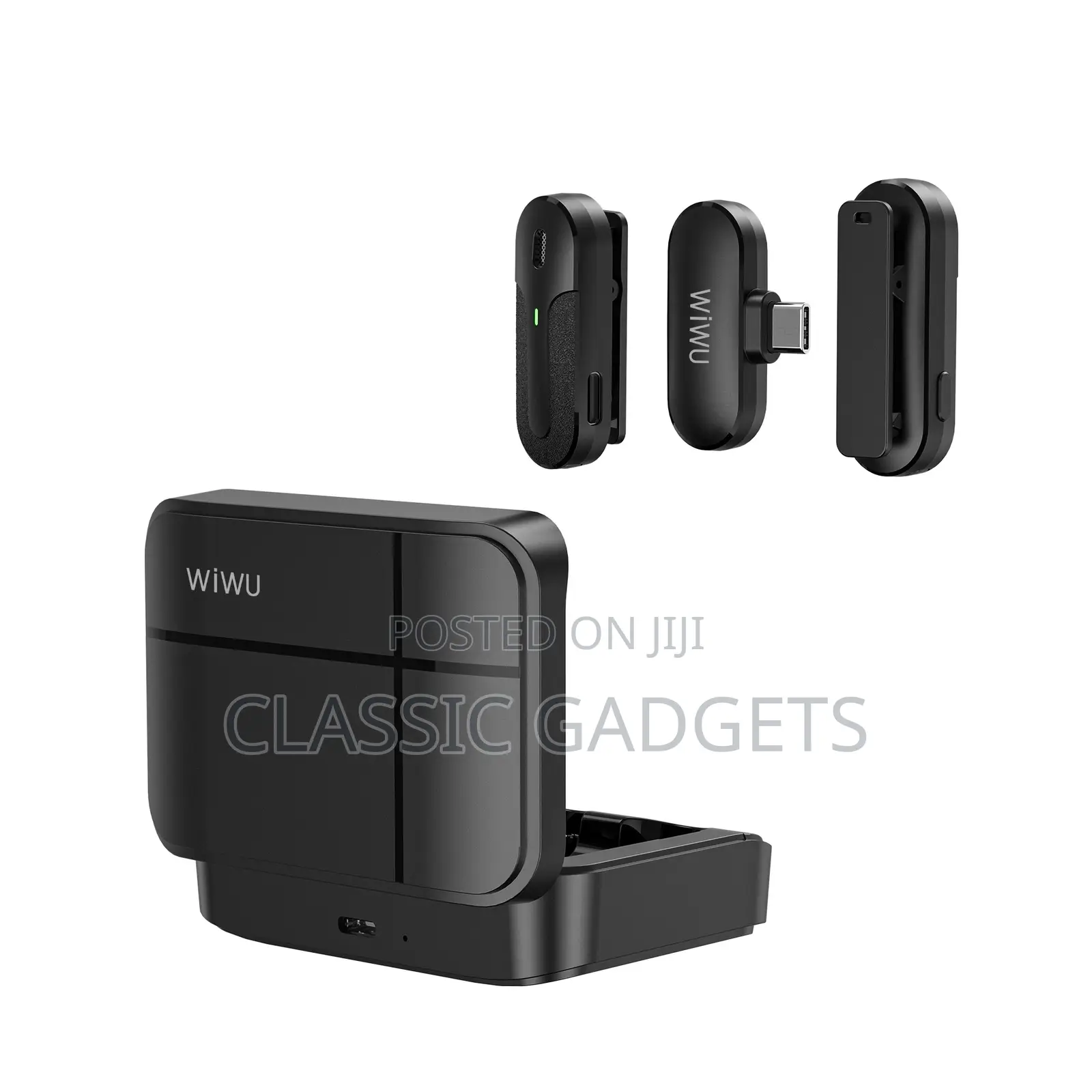 Wiwu Duo Wireless Mini Microphone (Type-C / Lightening)