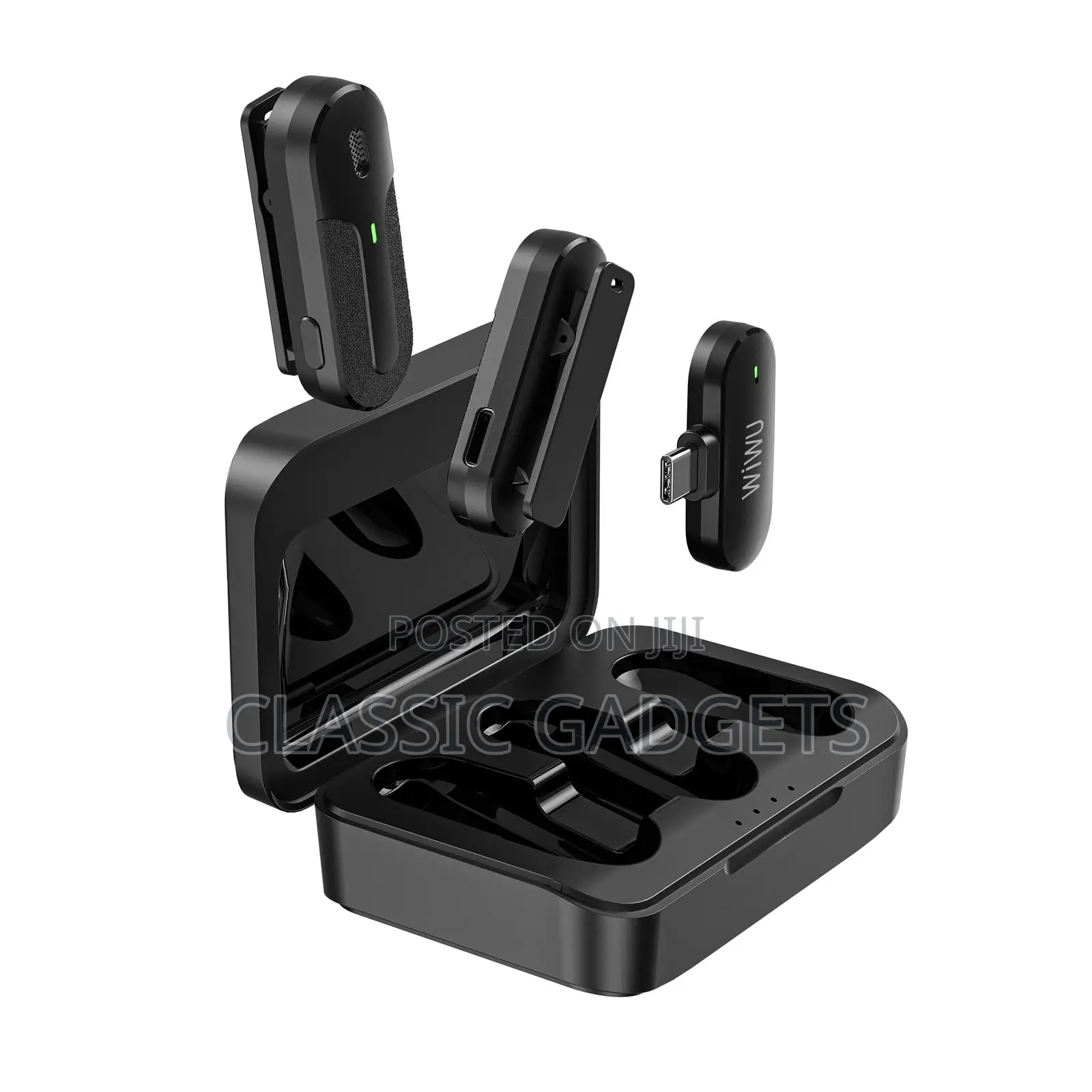 Wiwu Duo Wireless Mini Microphone (Type-C / Lightening)
