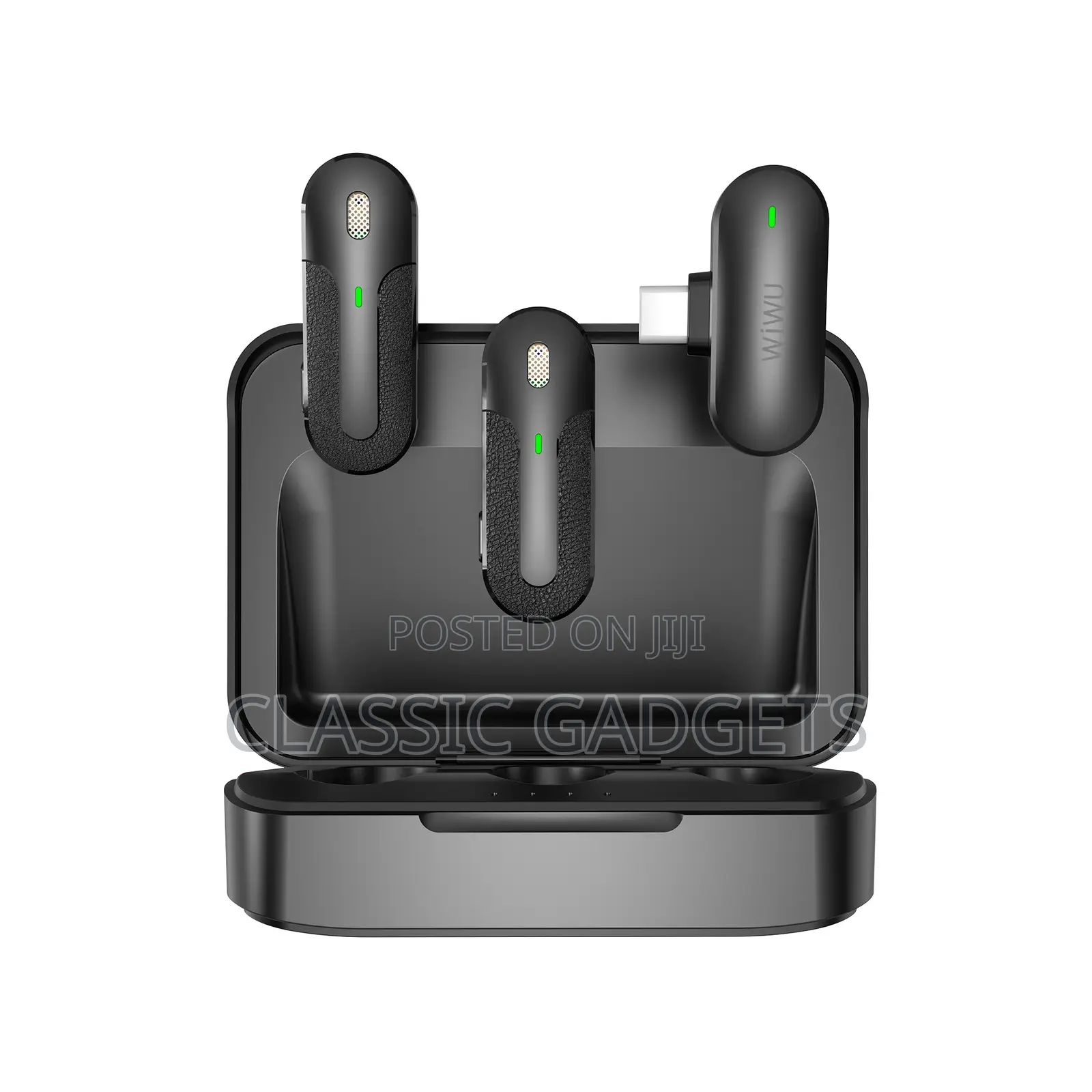 Wiwu Duo Wireless Mini Microphone (Type-C / Lightening)