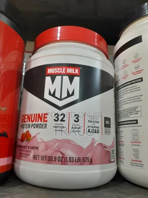 Muscle Milk Genuine Protein Powder, Strawberries