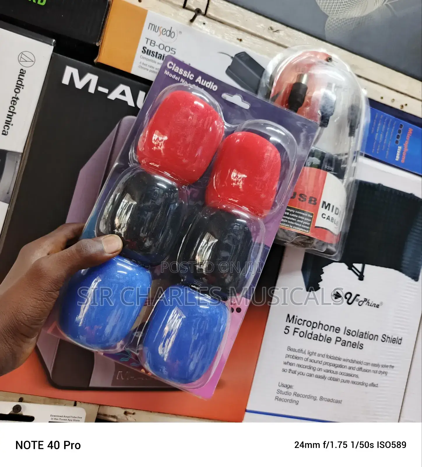 Original Microphone Covers Foam