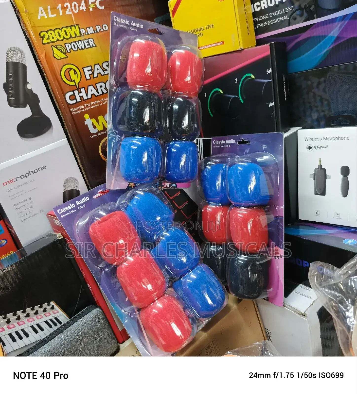 Original Microphone Covers Foam