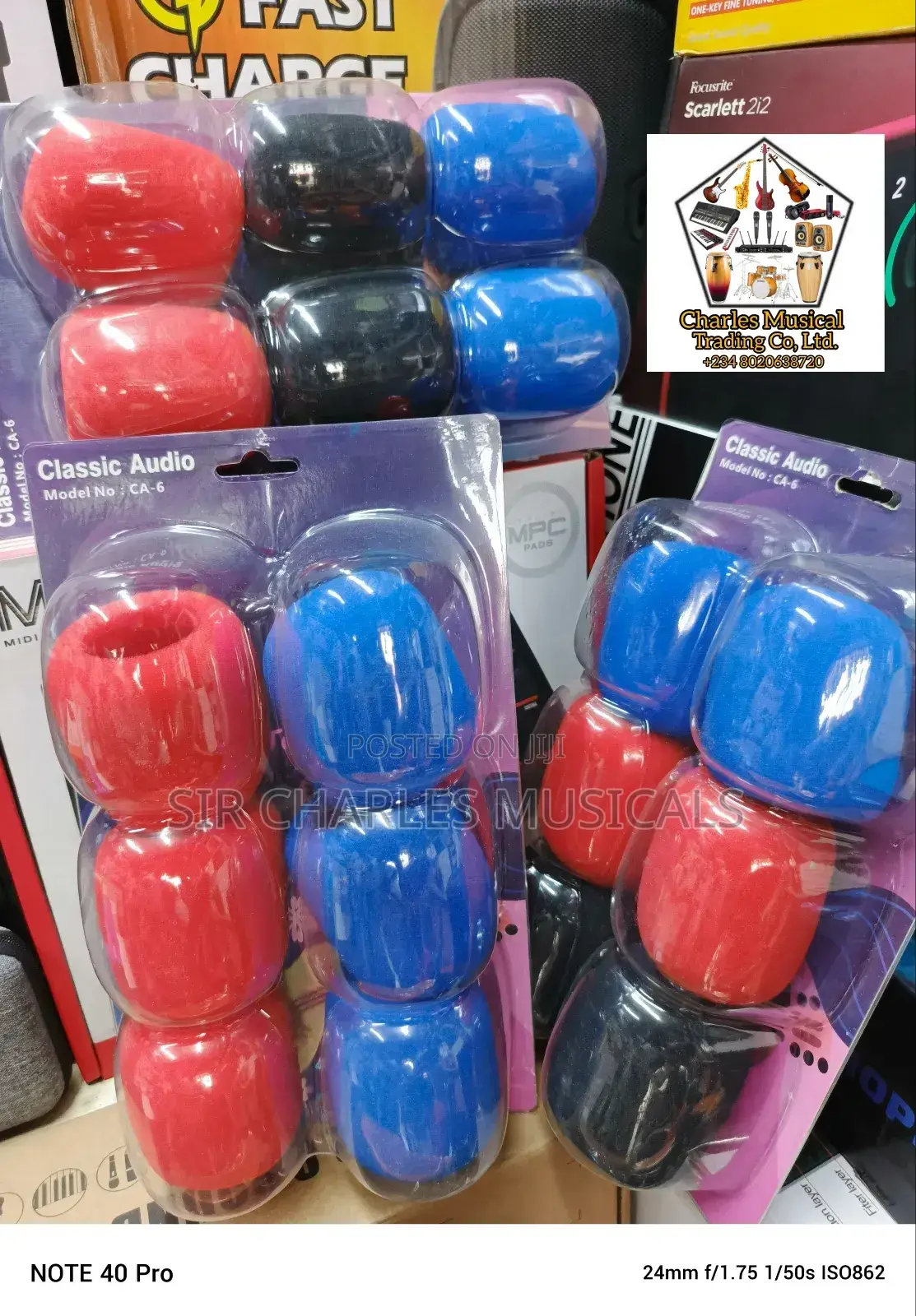 Original Microphone Covers Foam