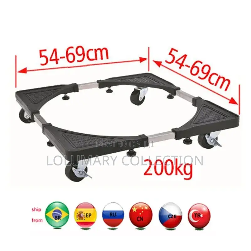 Adjustable Fridge Stand / Washing Machine Stand Fridge Base