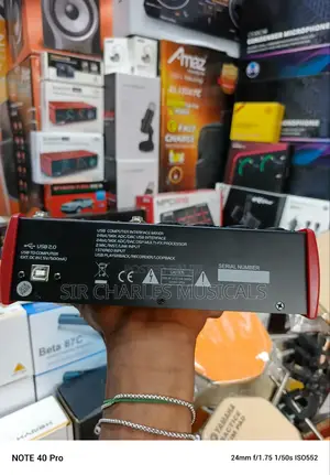 USB 2.0 Mixer Sound Card
