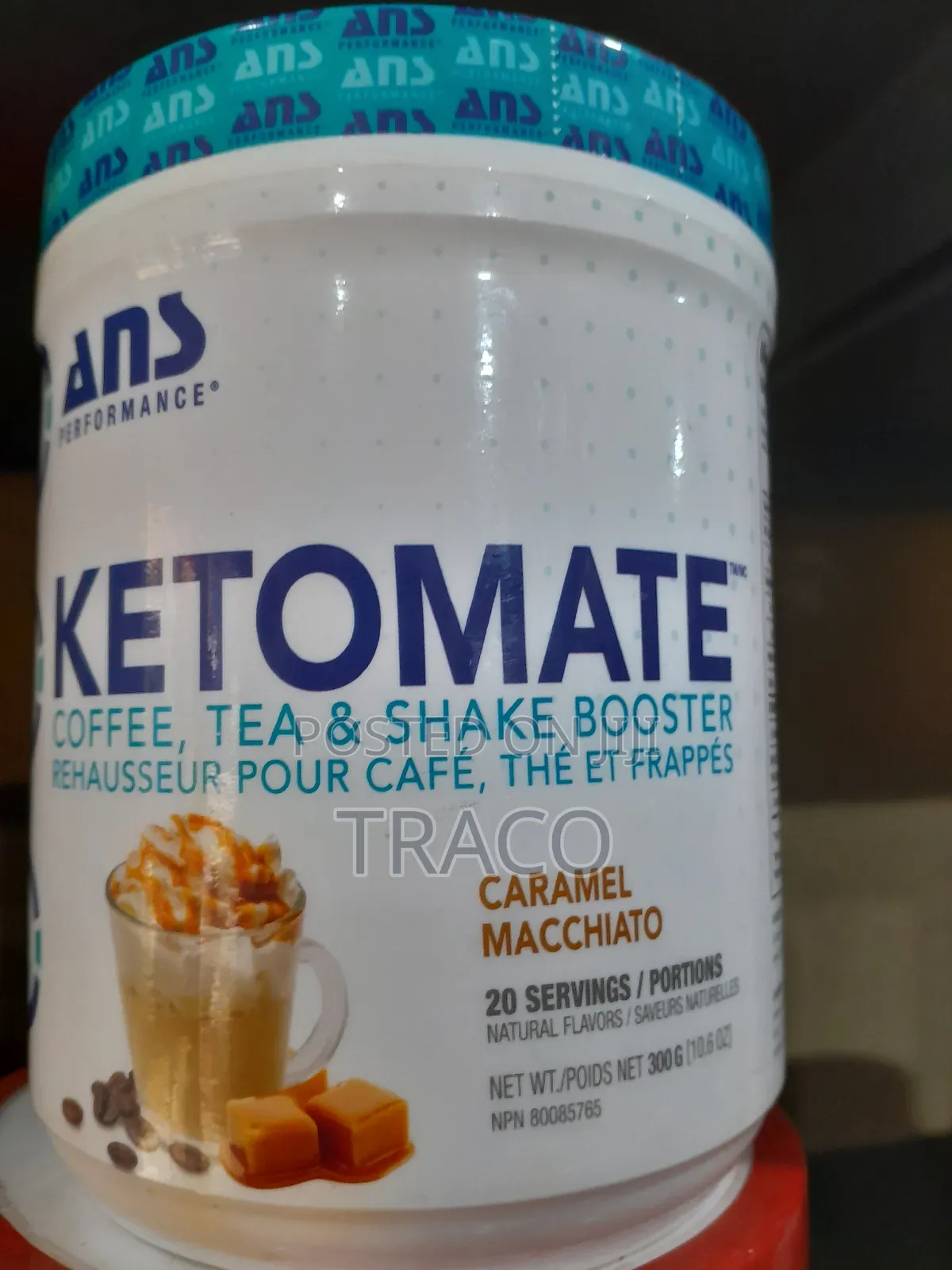 ANS Performance Caramel Macchiato Ketomate Coffee Booster,M