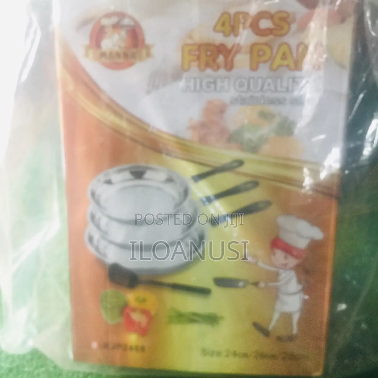 3 in 1 Stainless Frying Pan
