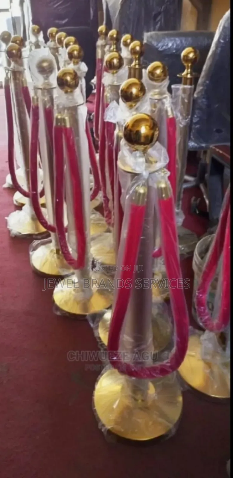 Stanchion/Queue Control/Bank Rope/Barrier