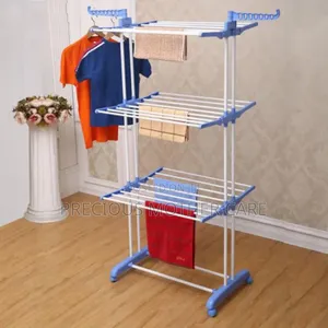 Quality Double Pole 3 Layer Hanger Dryer for Adult and Baby