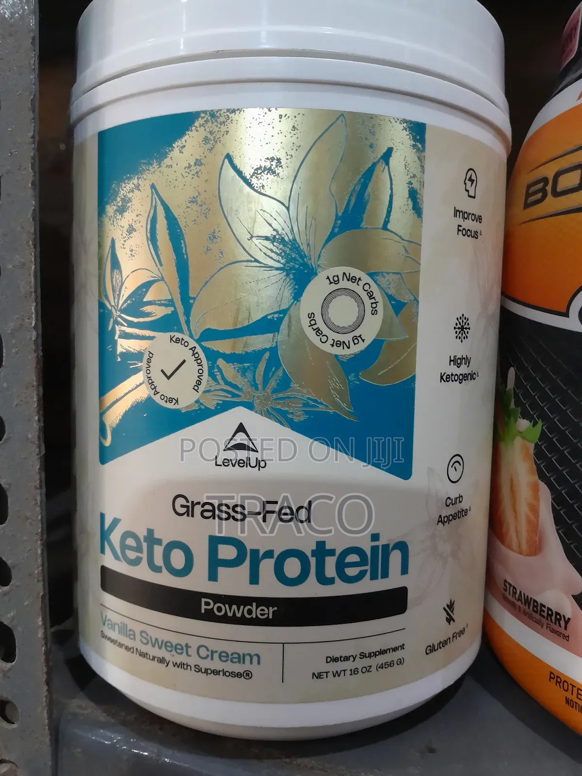 Level Up Grass Fed Keto Friendly Powder
