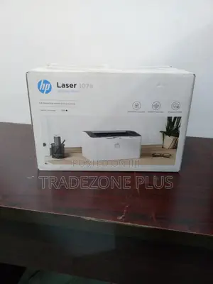 Photo - Best Buy HP Laserb107a [4zb77a] Printer