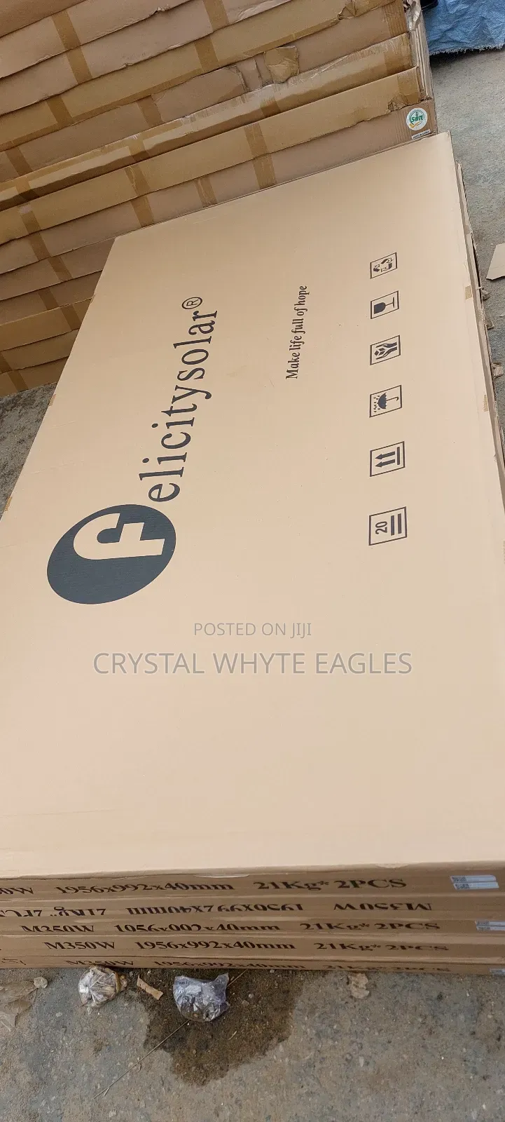 Felicity 350W Solar Panels