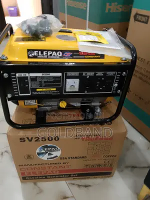 A Very Strong 1.5kva "Sv2500" Elepaq Generator