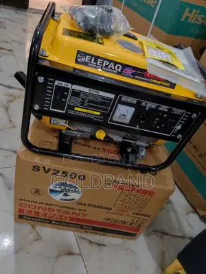 Responsive 1.5kva "Sv2500" Elepaq Generator