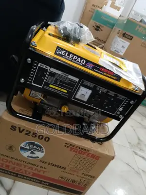 Best Selling "Sv2500 1.5kva" Elepaq Generator