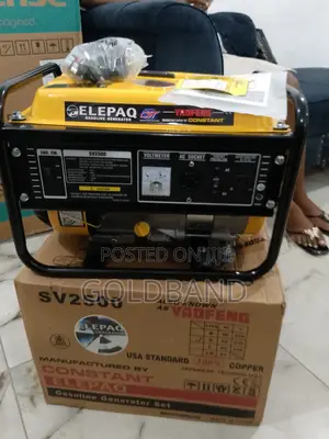 Effective Selling Elepaq Generator "Sv2500 1.5kva"