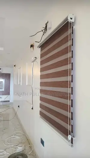 Brown Zebra Blinds
