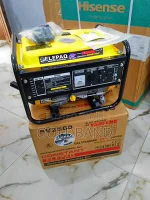 New-in 1.5kva "Sv2500" Elepaq Generator