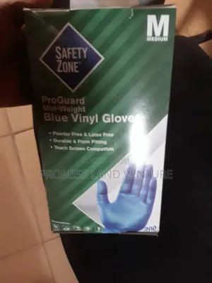 Blue Vinyl Gloves Carton of 10box by 100 PCS