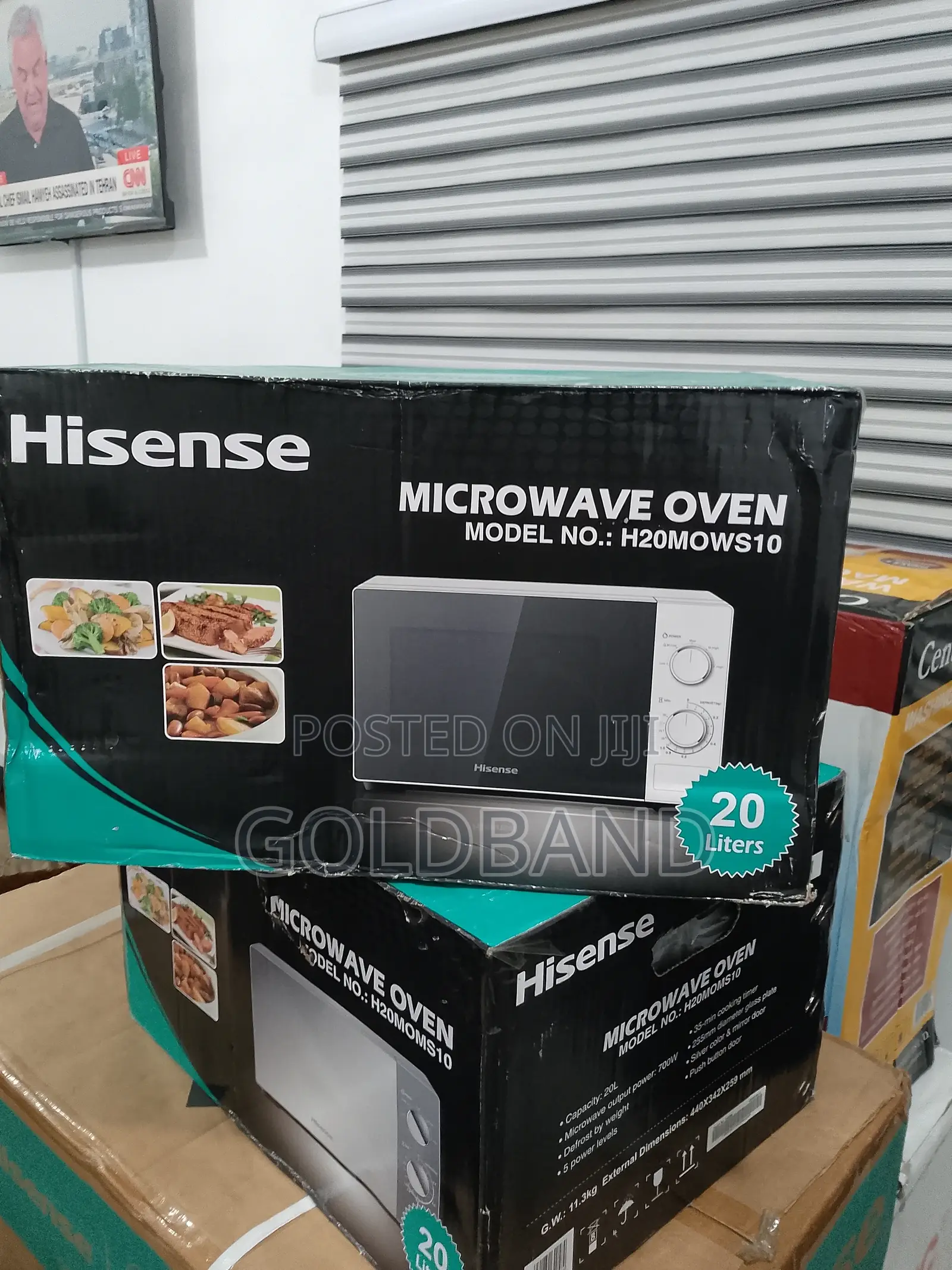 Portable 20L Hisense Microwave Oven H20mows10