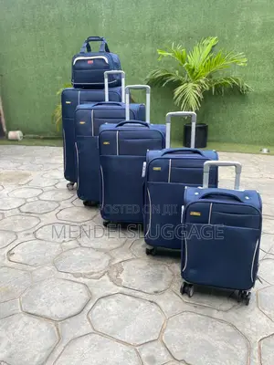 Navy Blue Traveling Bag