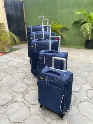 Navy Blue Traveling Bag