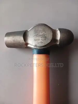 EGAMASTER 70489 Ball Pein Hammer 0.5kg Non Spark Cu-Be