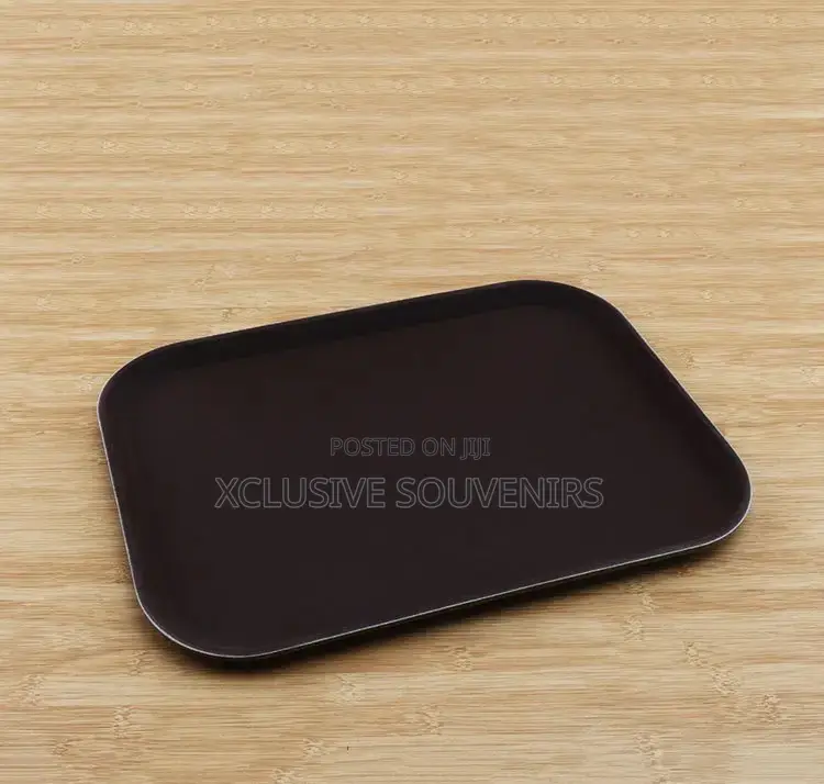 3in1 Anti Skid Rectangular/Round Serving Tray