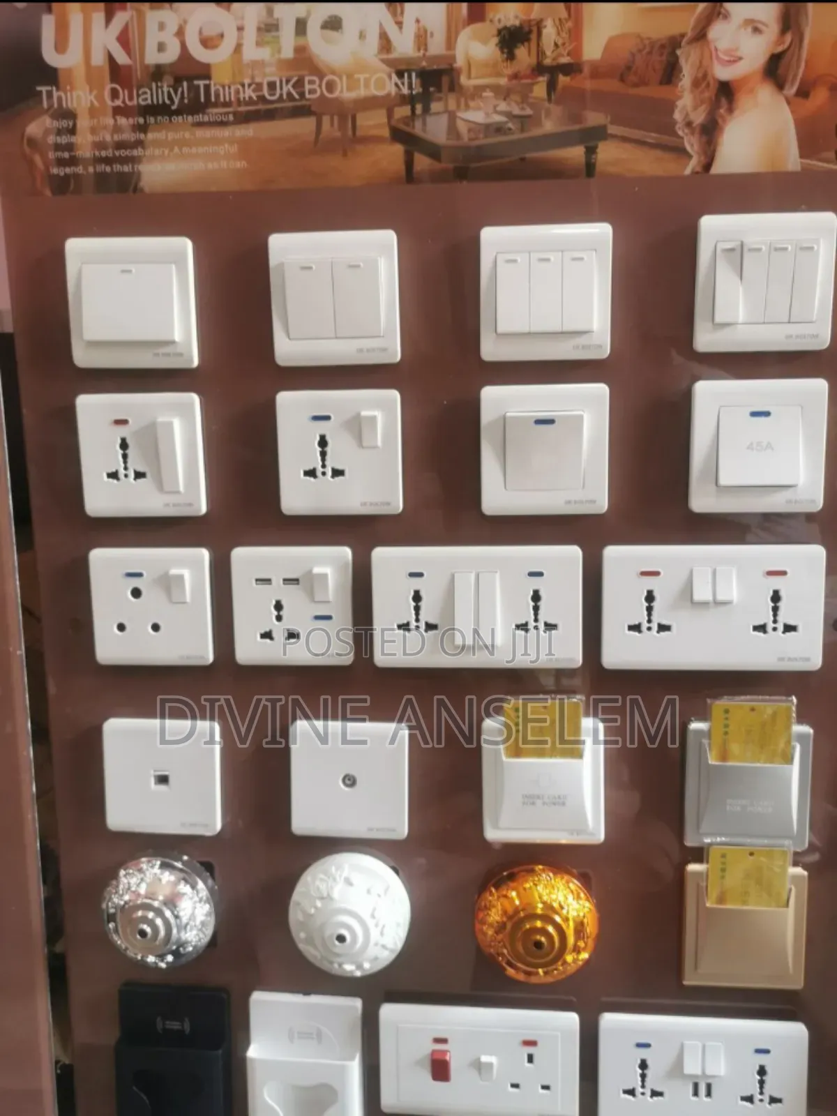 Luxury Socket And Switches