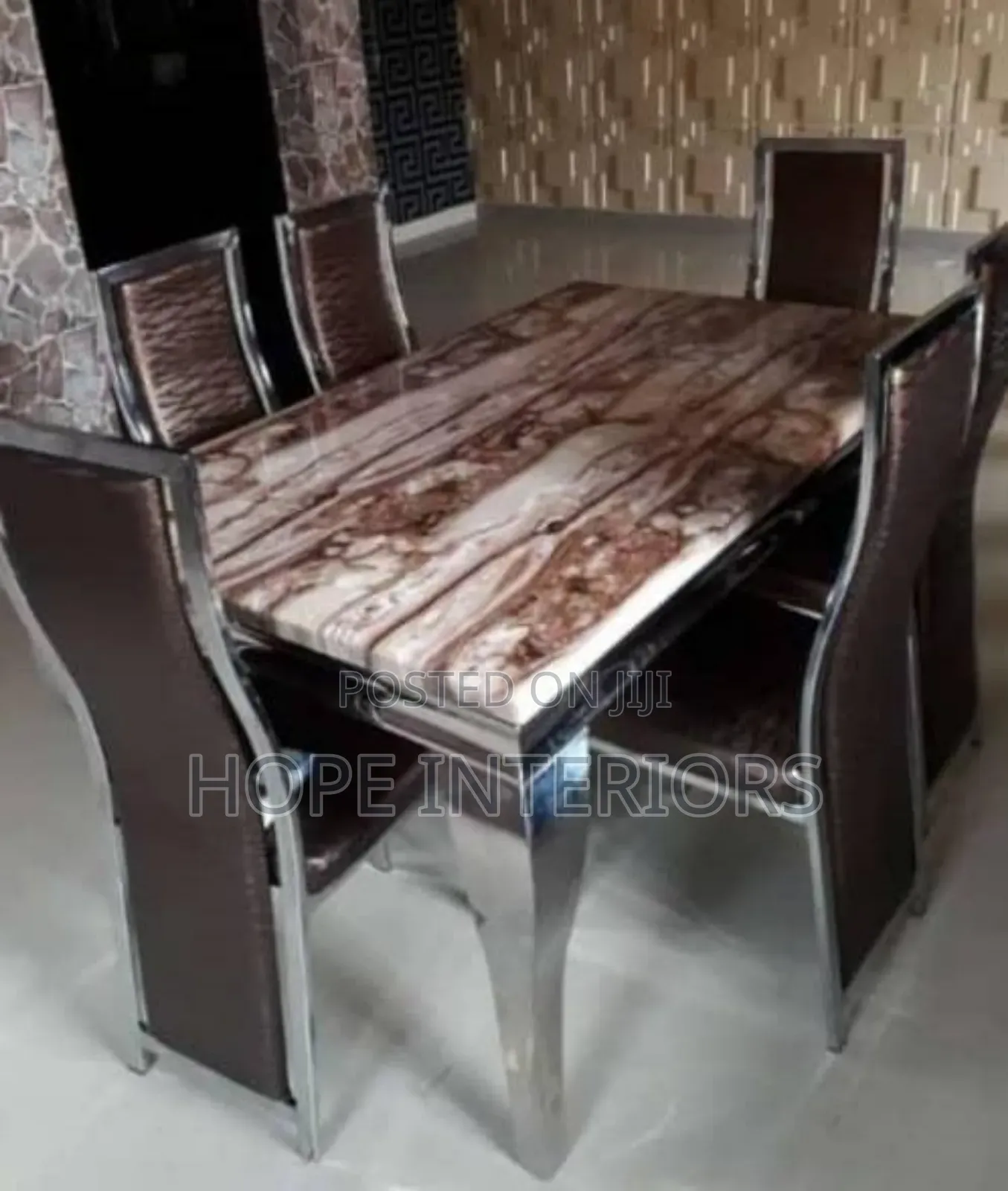 Marble Dining by Six Seaters