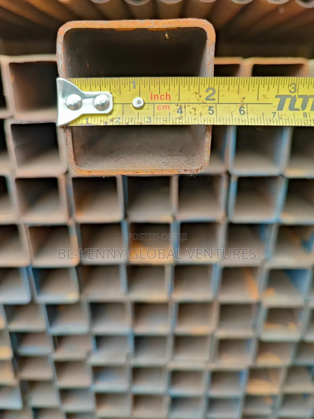 5cm X 5cm X 2mm Square Pipe