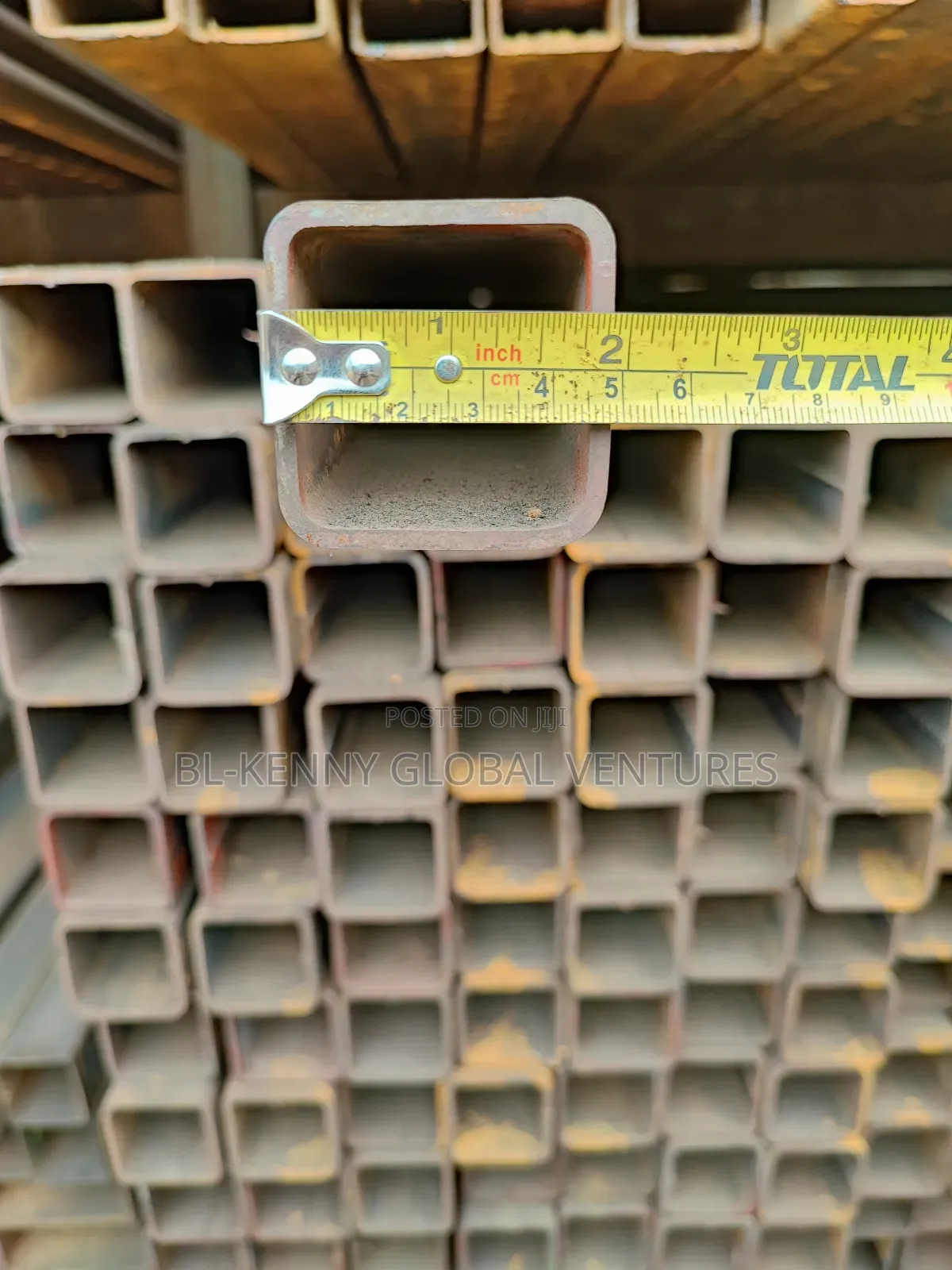 5cm X 5cm X 4mm Square Pipe