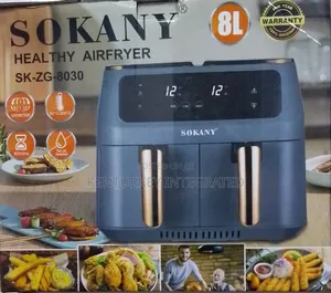 Sokany 8L Healthy Air Fryer SK-ZG-8030 100% Original