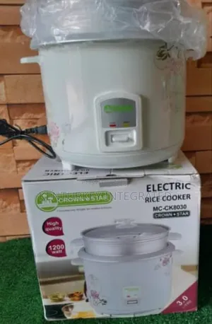 New High Quality 3L Crown Star 1200watt Electric Rice Cooker