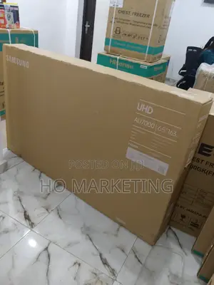 Original Brand New Samsung 65"Uhd Tv{Ua65au7000u}