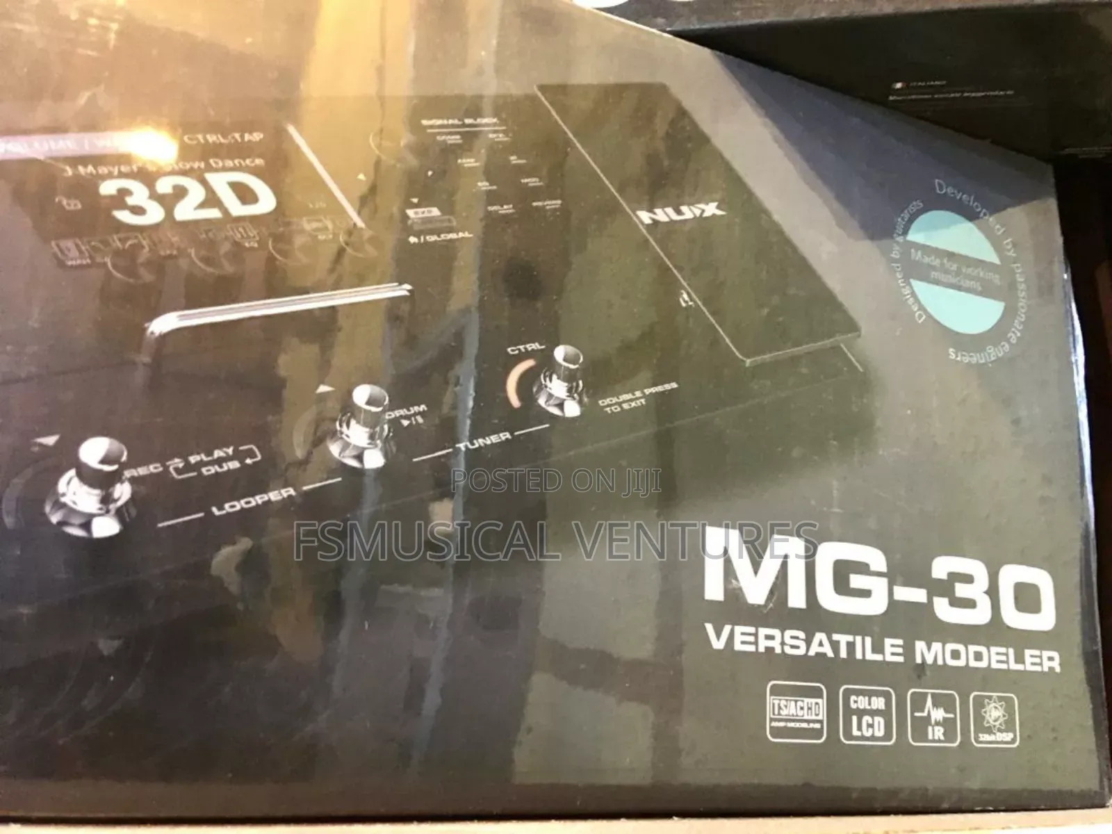 Nux Mg 30 Versatile Modeler Guitar Effects