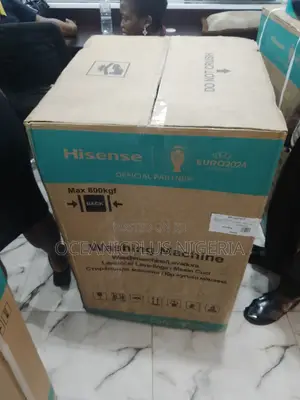 New Hisense 10.5kg Automatic Toploader Washing Machine
