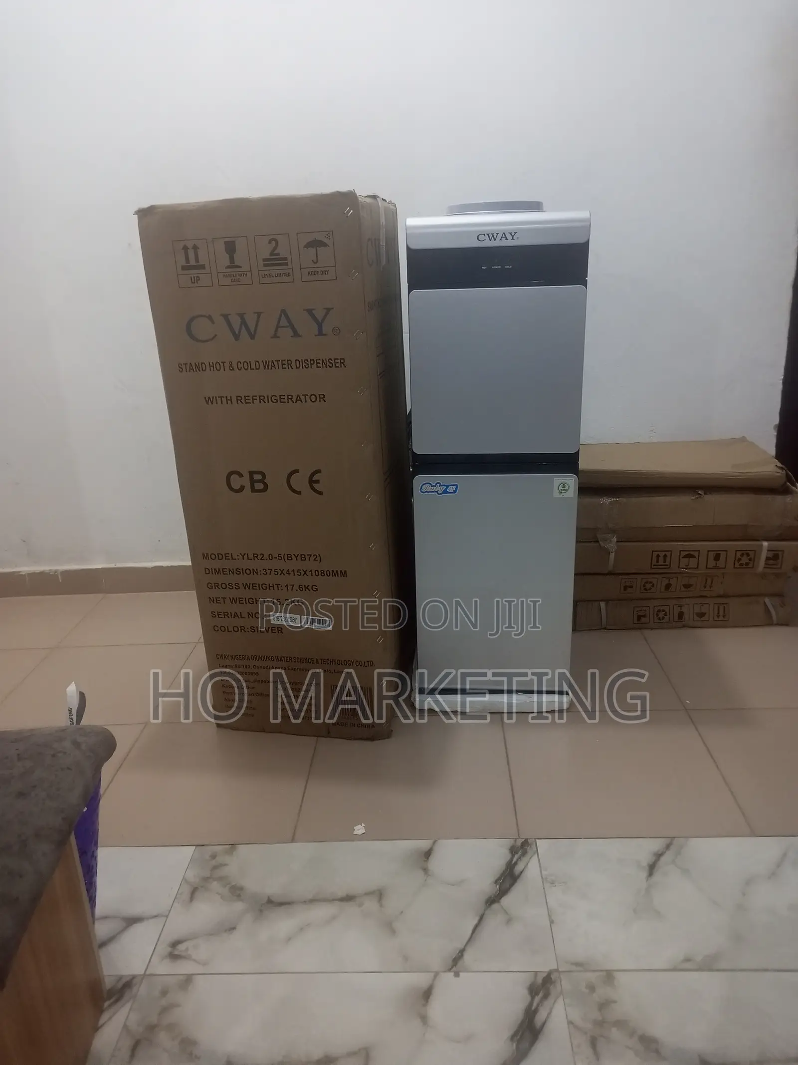 Cway Hot/Cold Water Dispenser~Refrigerator Byb72