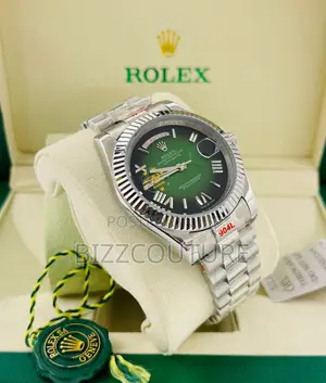Original Rolex Silver Chain Watch Is Available in Store