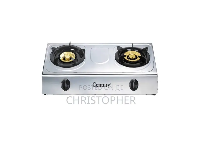 Authentic Century 2-Burner Table Top Gas Cooker