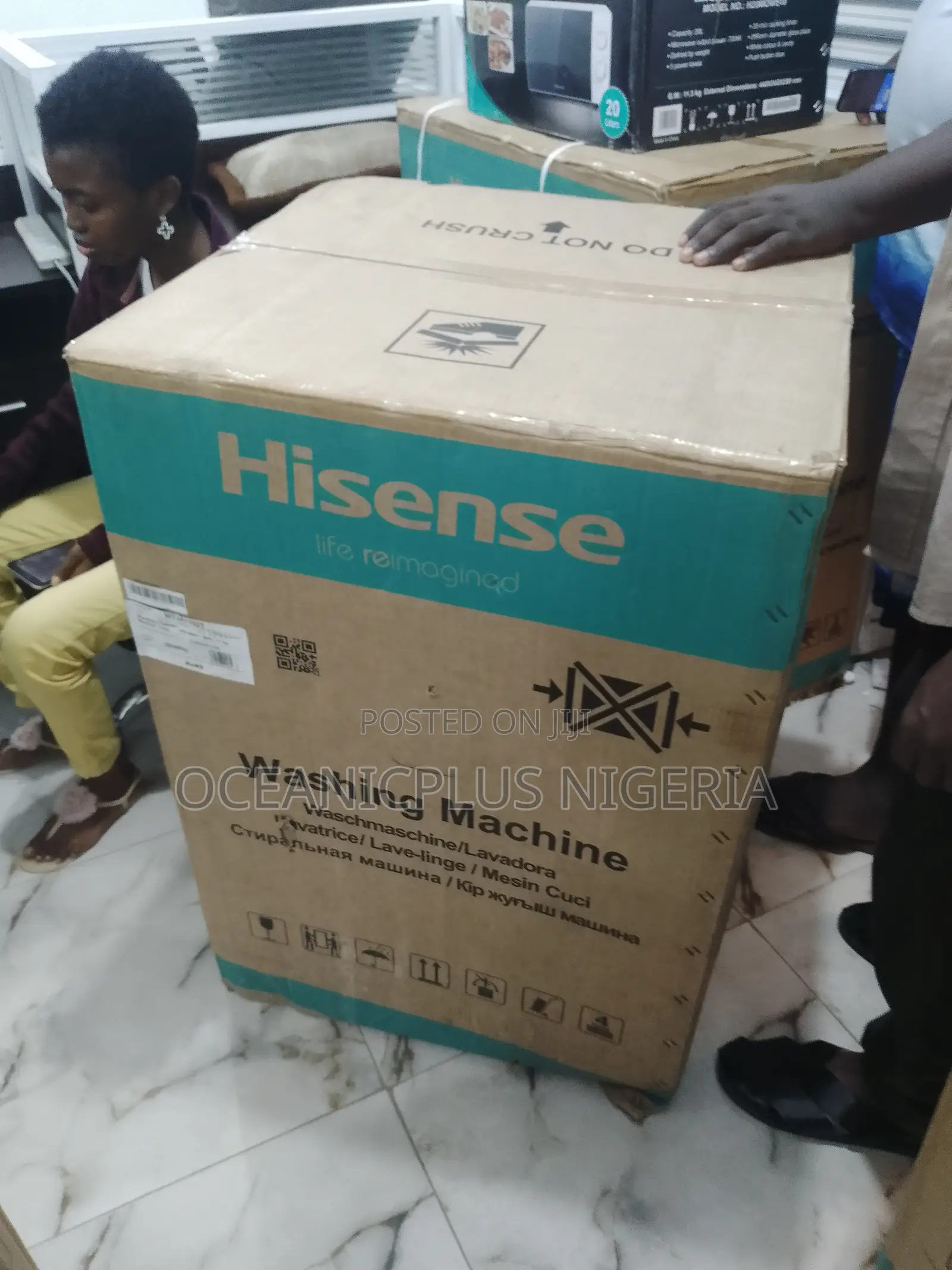Original 10.5kg Hise Automatic Toploader Washing Machine