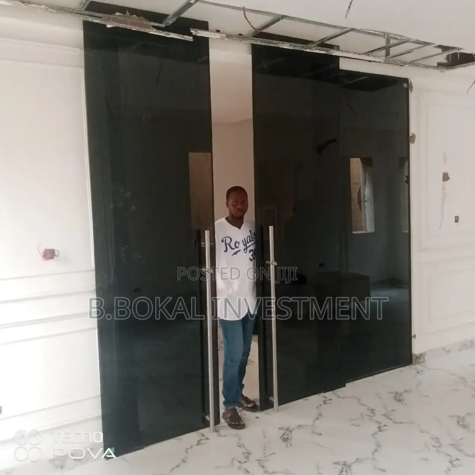 Glass Folding Partition Door