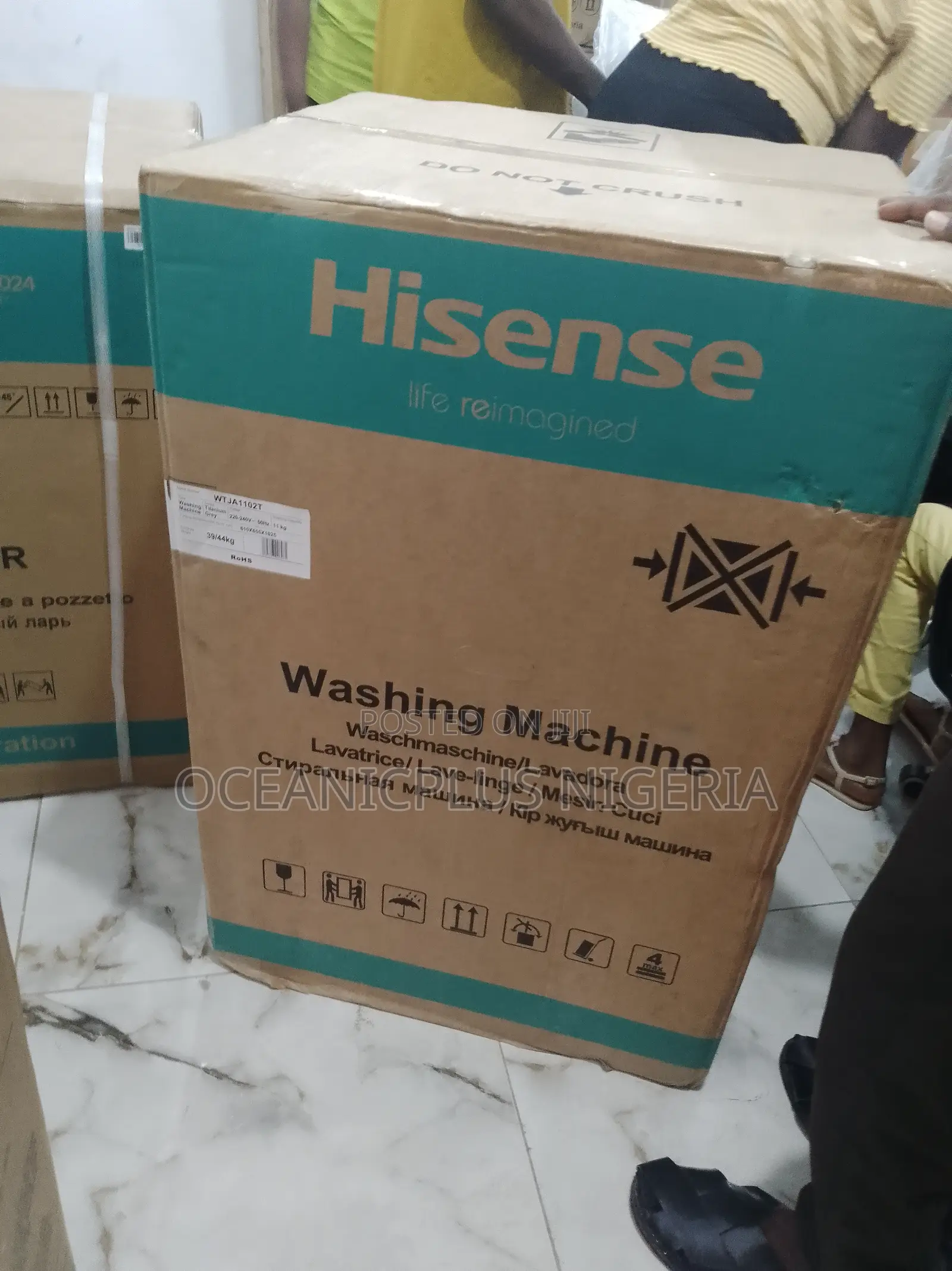 Brand New 10.5kg Hisense Automatic Washing Machine