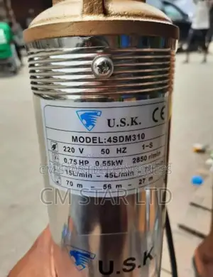 Usk Sumersible 0.75hp Pumping Machine