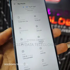 Tecno Pop 7 Pro 64 GB