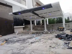 Cladded Carport and Shades
